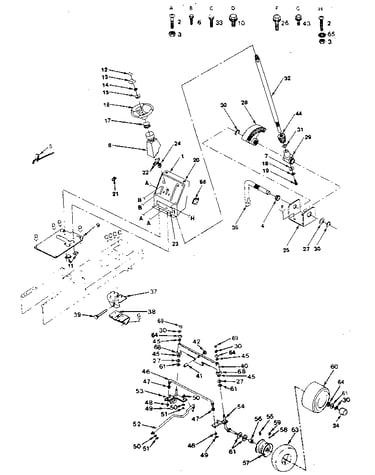 Steering and front axle