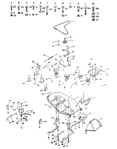 38" mower