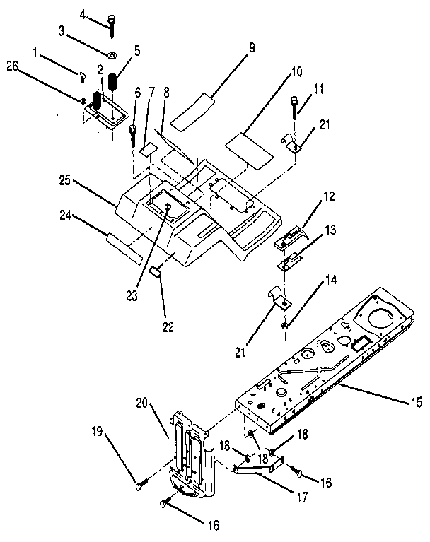Fender/chassis