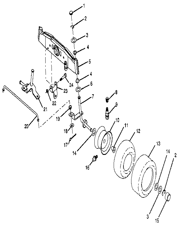 Front axle