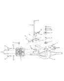 Transaxle and pump assembly