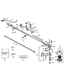 Drive shaft and cutting head