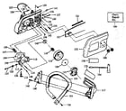 Craftsman 358356331 handle assembly diagram