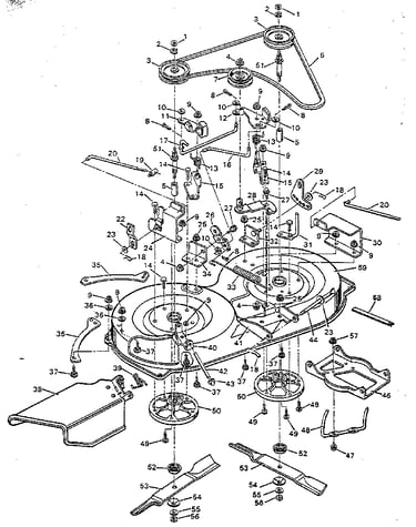 Mower housing