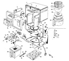 Kenmore 48154-TY1 auto shut-off spacemaker drip coffeemaker diagram