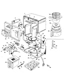 Auto shut-off spacemaker drip coffeemaker