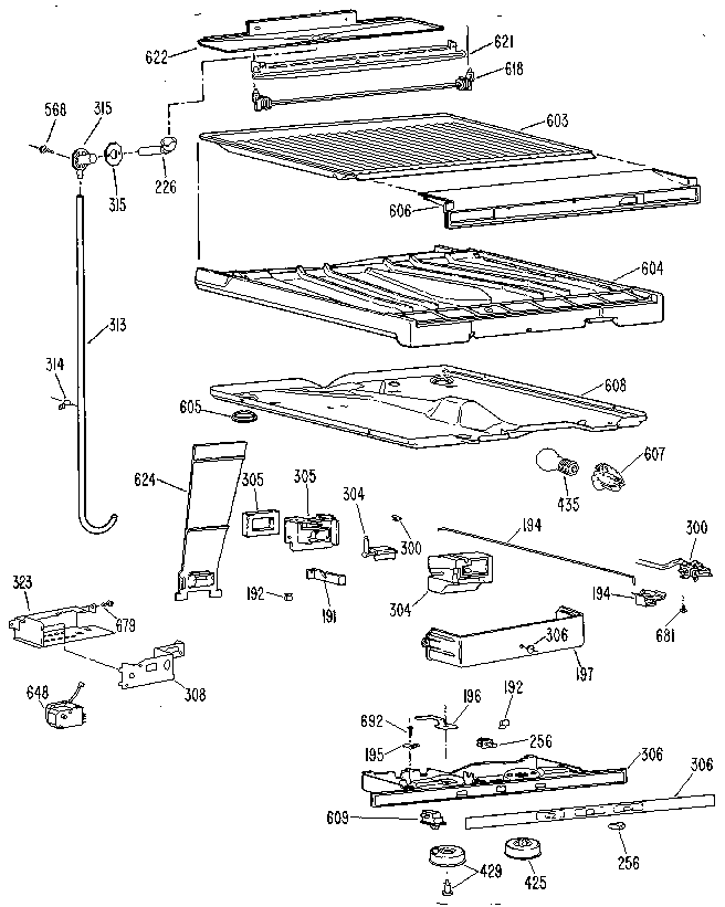 Compartment separator