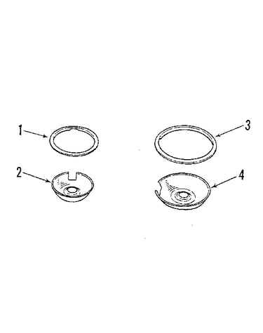 Optional porcelain pan & chrome ring kit no. 8068410