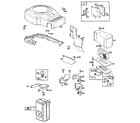 Craftsman 502254970 cylinder assembly and blower housing diagram