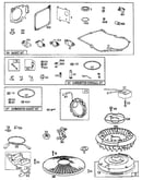 Flywheel, ring gear, and gasket set