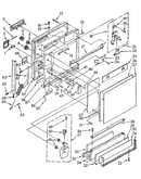 Door and toe panel