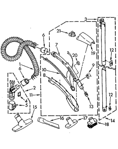 Hose and attachment