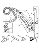 Hose and attachment