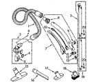 Kenmore 1163271090C hose and attachment diagram