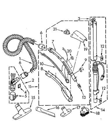 Hose and attachment