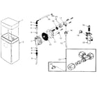 Kenmore 625341943 functional replacement parts diagram
