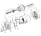 Craftsman 816613 motor - 816613 diagram