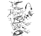 Kenmore 62772 automatic shut-off iron with self clean ii diagram