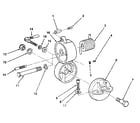 Craftsman 113234650 figure 3 - pivot assembly diagram
