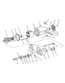 Motor and arm assembly 816689-1