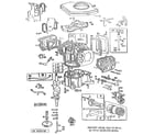 Briggs & Stratton 422707-1227-01 cylinder assembly diagram