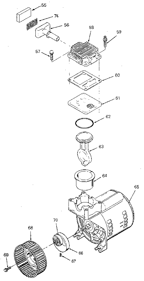 Compressor pump