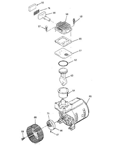 Compressor pump