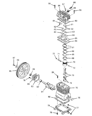Compressor pump