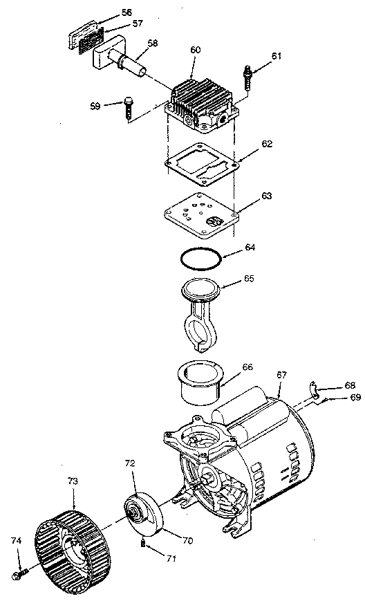 Compressor pump