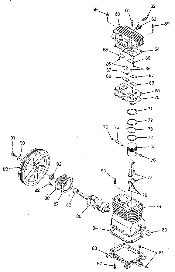 Compressor pump