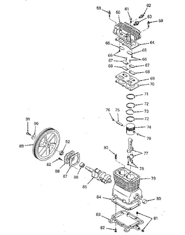 Compressor pump