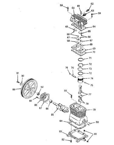 Compressor pump