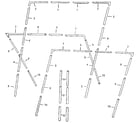 Kenmore 77049 frame assembly diagram