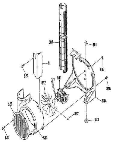 Blower section