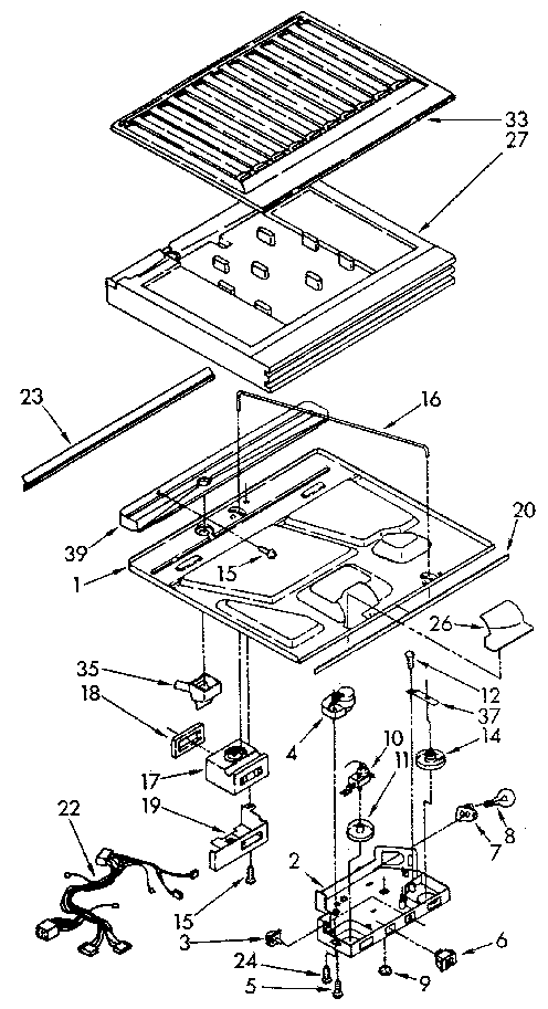 Compartment separator