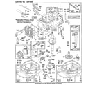 Briggs & Stratton 124700 TO 124799 (7016 - 7016) replacement parts diagram