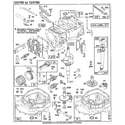 Briggs & Stratton 124700 TO 124799 (7051 - 7051) replacement parts diagram