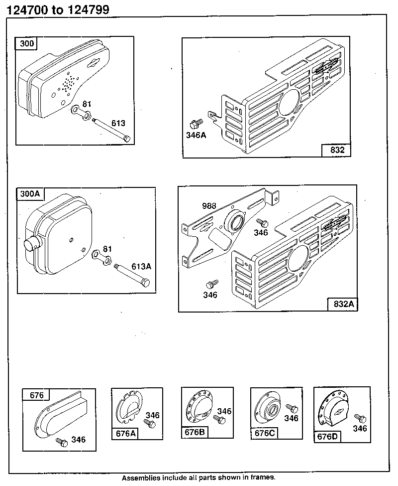 Muffler guard assembly