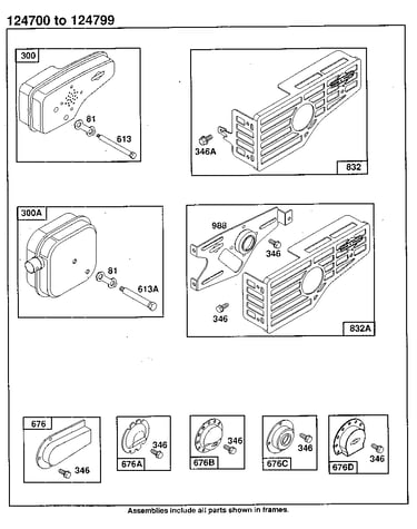 Muffler guard assembly