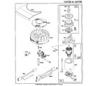 Briggs & Stratton 124700 TO 124799 (3169 - 3169) electric starter and magneto diagram