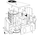 Sears 867819360 non-functional replacement parts diagram
