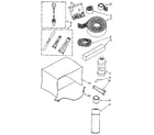 Kenmore 1068791281 optional parts (not included) diagram