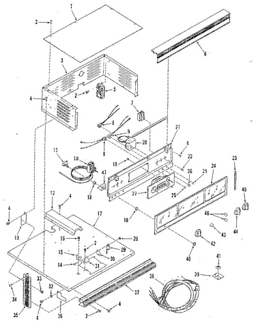Control panel section