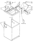 Top and cabinet
