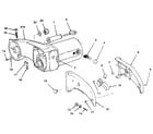 Craftsman 113234633 figure 2 - arm and motor assembly diagram