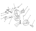 Craftsman 113234633 figure 3 - pivot assembly diagram