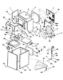 Cabinet parts & heater