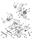 Dryer motor, blower, belt