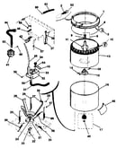 Tubs, water, valve, lid switch
