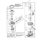 Kenmore 6651581590 pump and motor diagram